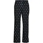 Ralph Lauren Signature Pony Cotton Pajama Pant - Black - XL