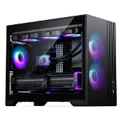 Phanteks XT M3 -micro-ATX-kotelo ikkunalla, musta
