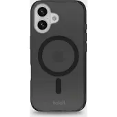 Holdit Phone Case Transparent Magsafe Compatible Black iPhone 16