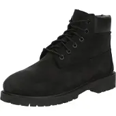 Timberland unisex for kids. TB1127070011 Boots 6 Inch Premium black (35), Leather, Flat, Laces, Casual, children's fashion