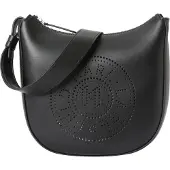 Karl Lagerfeld Circle Olkalaukku Nahka 24.5 cm Musta