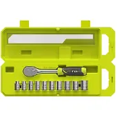 Ryobi RHRS11PC 11-osainen 3/8' hylsysarja