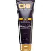 CHI Brilliance Strengthening Treatment vahvistava naamio heikentyneille, vaurioituneille ja haaroittuville hiuksille sisältää oliiviöljyä 237 ml