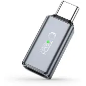 Tech-Protect UltraBoost Lightning USB-C-äänisovitin - harmaa