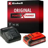 Einhell Akku PLUS PXC; 18 V; 1x4,0 Ah; Li-ion + latauslaite