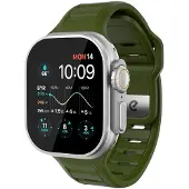 KEYBUDZ Journey Apple Watch Strap - Forest Green