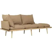 UMAGE Lounge Around 3-istuttava sohva Oak/Sugar Brown