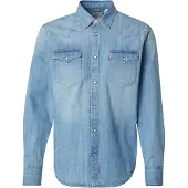 Levi's Barstow Western Standard Esta - Blue - L