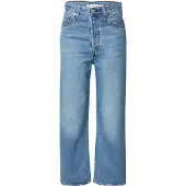 Levi's Farkut 'Ribcage Straight Ankle Jeans' sininen denim