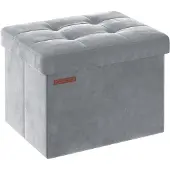 Songmics Rahi säilytyslokerolla 31x41x31cm, harmaa