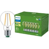 Philips LED CLA 40W A60 E27 2700K CL, UE 6CT/4 EC