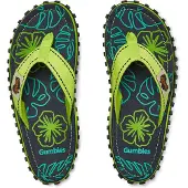 Gumbies Unisex Islander Lime Hibiscus 37
