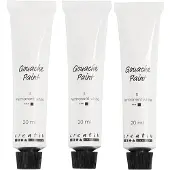 Creativ Company valkoinen 3 x 20 ml guassimaali