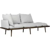 UMAGE Lounge Around 3-istuttava sohva Dark Oak/Sterling