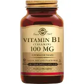 Solgar B1-Vitamiini 100 mg, 100 kaps.