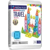 Magna-Tiles Magneettisetti - 55 Osaa - Deluxe Travel Setti + Mic - - OneSize - Magneettiset lelut