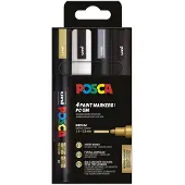 Posca Uni Marker 4 kpl PC-5M-maalikynäsetti