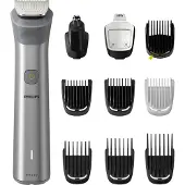 Philips Series 5000 MG5920/15 -monitoimitrimmeri, musta/hopea