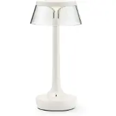Flos Pöytävalaisin , Bon jour unplugged, himmennettävä, Valkoinen, Eteinen / käytävä, Muovi, Design