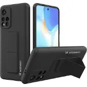 Wozinsky Jalkatuki silikonikuori jalkatuki Xiaomi Redmi Note 11S / Note 11 -puhelimelle, musta