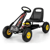 Milly Mally Polkuauto Go-kart Thor, Musta