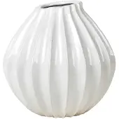 Broste Copenhagen - Wide Maljakko M 25x25 cm Ivory