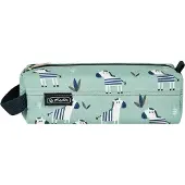 Herlitz Quattro Crazy Zebra, Pehmeä lyijykynäkotelo, Polyesteri, Musta, Vihreä, Valkoinen, Kuvio, Vetoketju, Nuoruus (50043606)