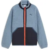Puma Sherpa Hybrid Fleecetakki, Cool Blue, 116