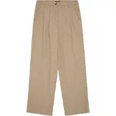 LMTD Nlflyndt Lw Pleat Loose Pant Noos - Beige - 152