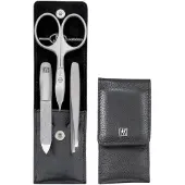 Zwilling Premium -manikyyrisetti 3-osainen, yhdistelmäkynsileikkurit nahkakotelo, musta Manikyyrisetti 1 kpl