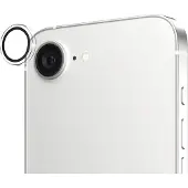 PanzerGlass iPhone 17e/16e Hoops kameralinssin suoja, läpinäkyvä