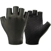RockBros Breathable Short Finger Cycling Gloves Size: XXL - Green