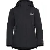 Jack Wolfskin Flowline 2L Ins, hiihtotakki, naisten, musta