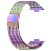 CaseOnline Milanese kellon ranneke Huawei Watch Fit 4 - Rainbow