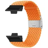 CaseOnline Punottu kellon ranneke Huawei Watch Fit 3 - Oranssi