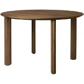 UMAGE , Comfort Circle Ruokapöytä Ø120 cm Dark Oak