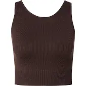 Only Play Onpjaia Un Sl Seam Short Top Noos - Brown - M/L
