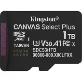 Kingston 1 Tt Canvas Select Plus Gen3 UHS-I microSD muistikortti