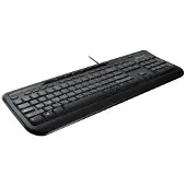 Microsoft Wired Keyboard 600 - BK - UK - Näppäimistö - Englanti - Musta