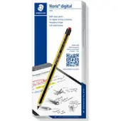 Staedtler 180M 22-1, Grafiikkatabletti, Universaali, Musta, Keltainen, Musta, Puu, Kahdeksankulmainen
