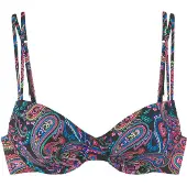 Venice beach Bikinitoppi sininen / roosa / punainen / musta