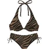 Bruno Banani Bikini ruskea / musta