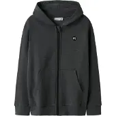Name it Nkmvimo Ls Sweat Card Bru Noos - Grey - 116