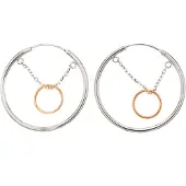 Silver Bar 8620 Ring rengas 2-v hopea rengaskorvakoru