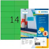 Herma 4559, Vihreä, Suorakulmio, A4, Universaali, Matta, Laser/Inkjet