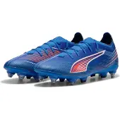 Puma Ultra 6 Match Sg Untamed - Sininen/valkoinen/hehkuva Punainen - Pehmeä Nurmi (Sg), koko 43