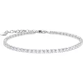 Thomas Sabo hopea rannekoru tennis A2167-051-14-L21V