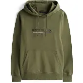 Tommy Hilfiger Collegepaita 'BRAND LOVE' laivastonsininen / oliivi / karpalo