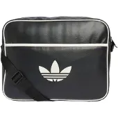 Adidas wäsche Olkalaukku 'Airliner' musta / valkoinen