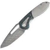 Kansept Knives Thoth Bolster Lock Storm CF